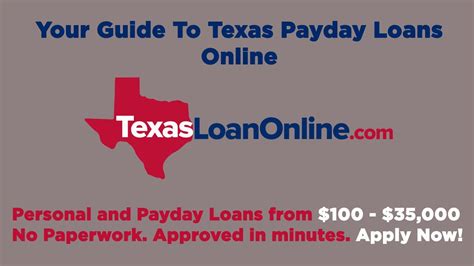 Tx Loan Lenders Online